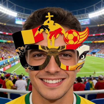 Country Flag Fan Glasses