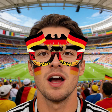 Country Flag Fan Glasses