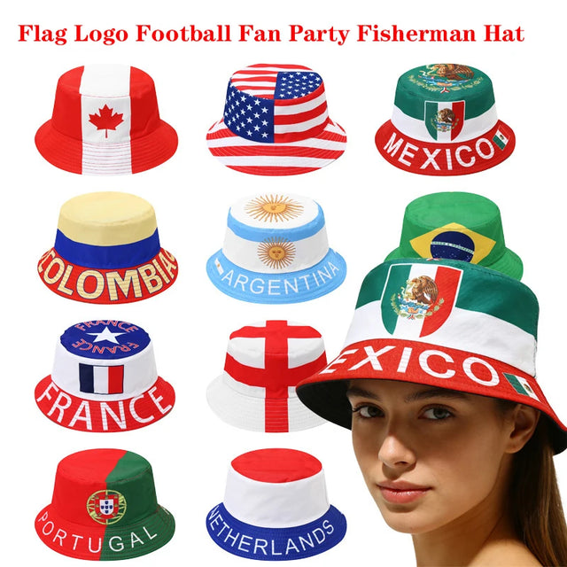 Country Flag Bucket Hat