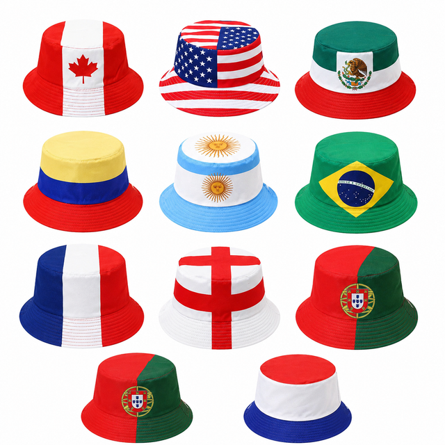 Country Flag Bucket Hat